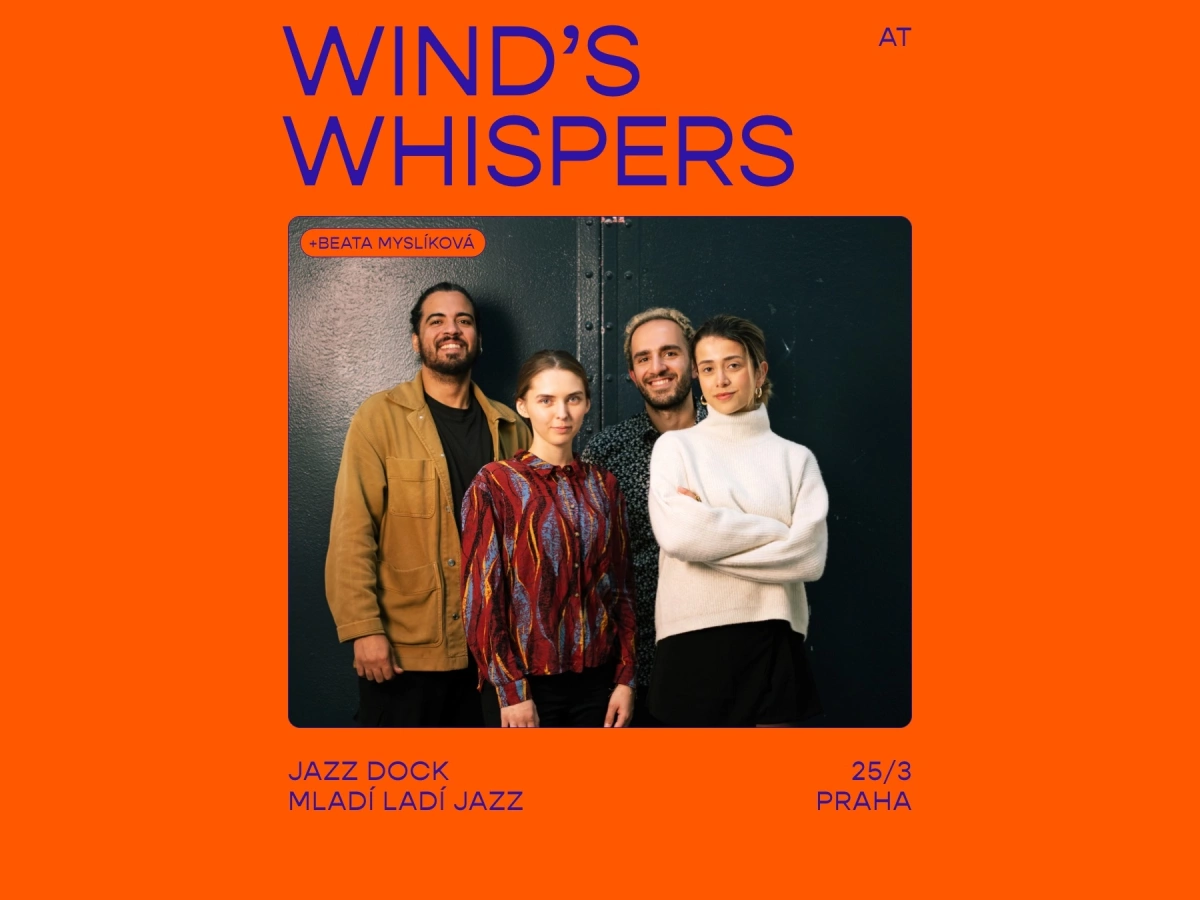 Jazzbit / Mladí ladí jazz 2026:Wind's Whispers (AT) + Beata Myslíková