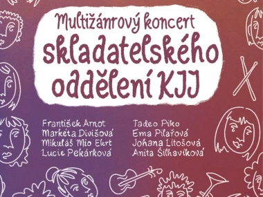 A multi-genre concert by the Composition Department of the Jaroslav Ježek Conservatory